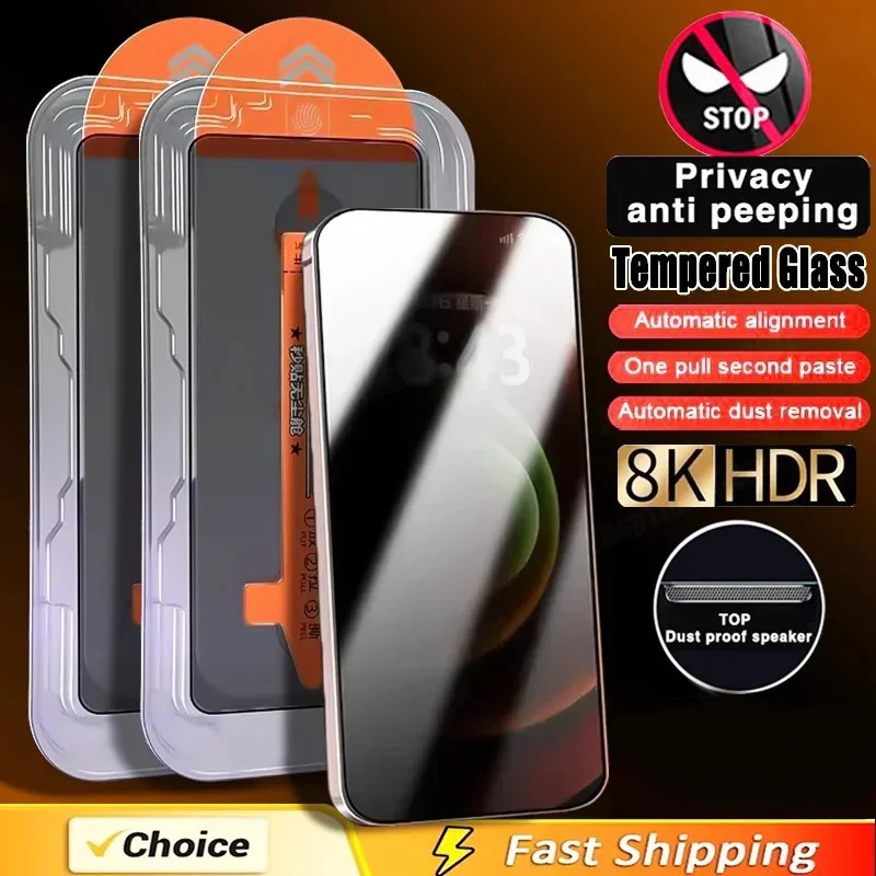 Vivo Y28 - Anti-Peeping Tempered Glass Film for Vivo