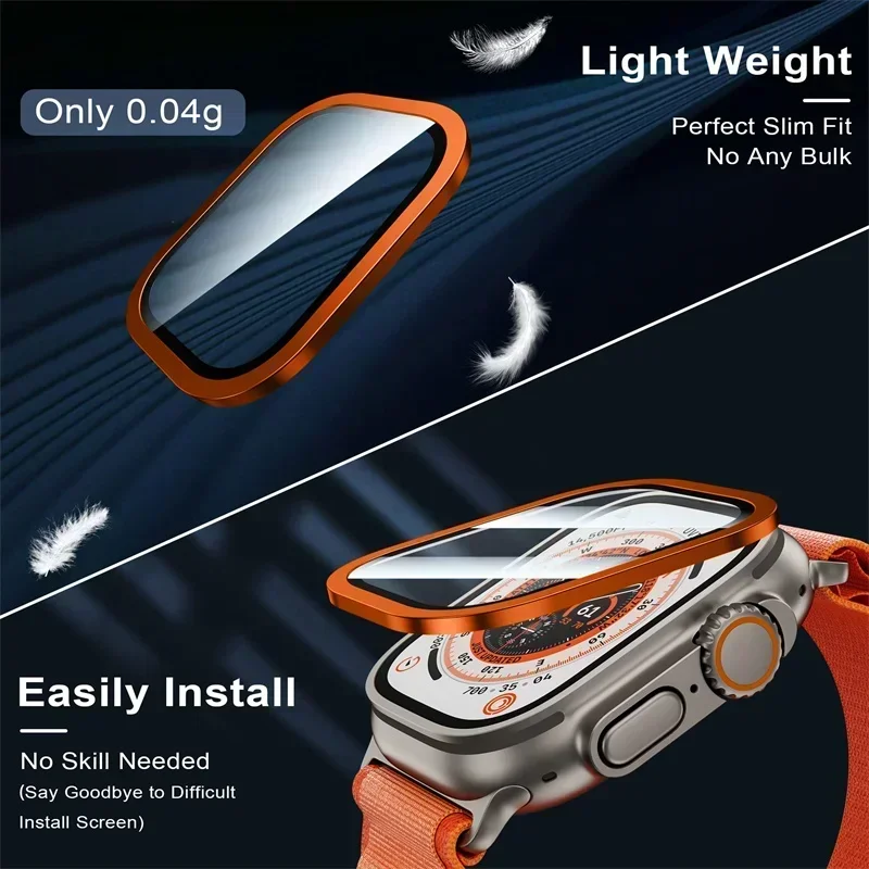 2PCS Titanium Metal Frame for  - Smartwatch Watch Accessories For Women ulasan dan harga