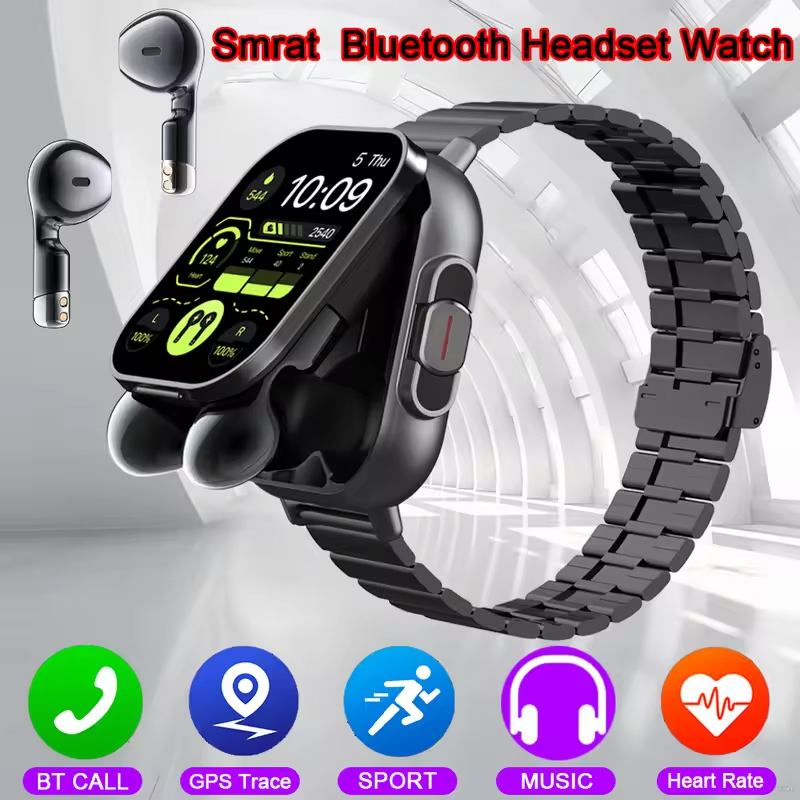 NFC Smart Watch TWS 2-in-1 Hea - Smartwatch X12 ulasan dan harga