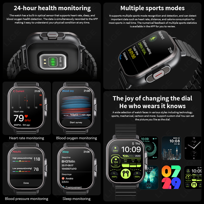 NFC Smart Watch TWS 2-in-1 Hea - Smartwatch X12 ulasan dan harga