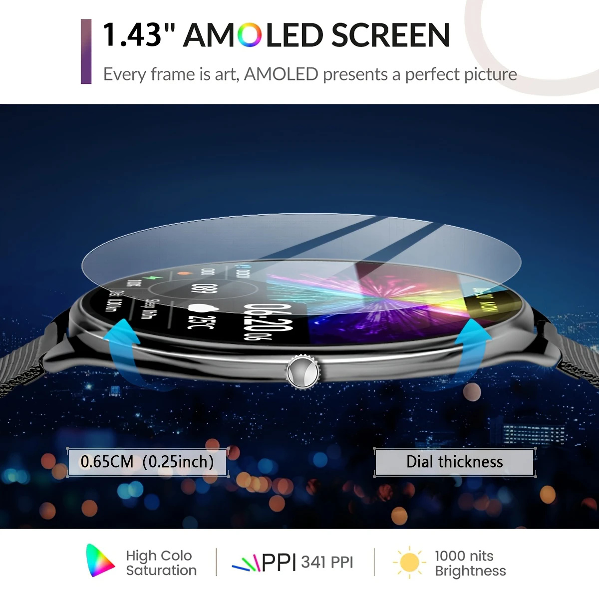 2026 New Ultra Thin Smart Watc - Smartwatch Face ulasan dan harga