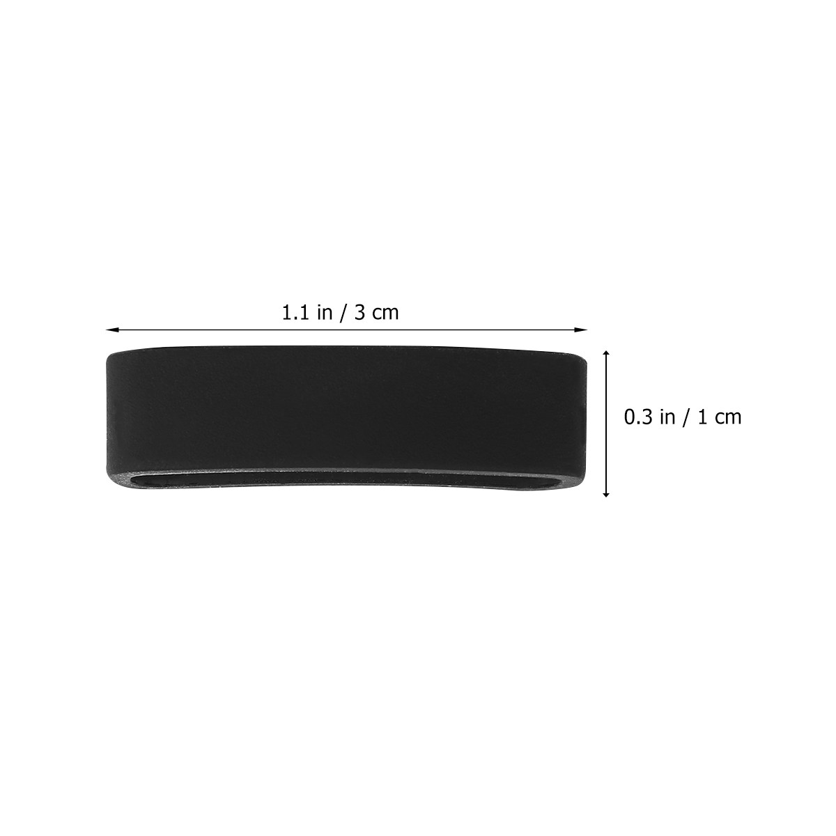 3Pcs Watch Band Strap Keeper L - Silicone Band Replacement ulasan dan harga