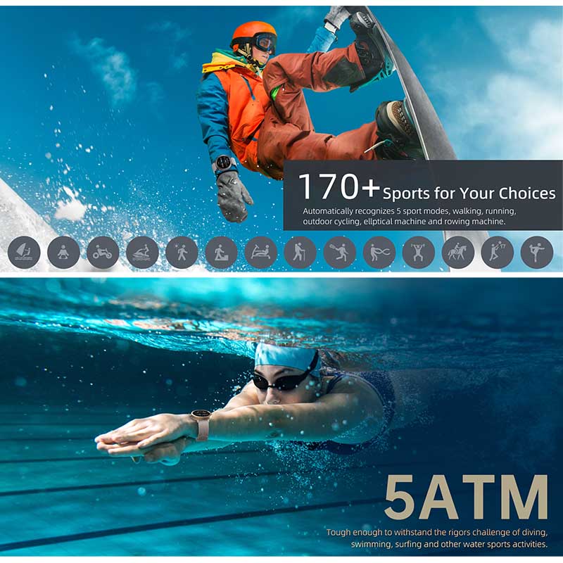 2026 GPS Smart Watch AMOLED 1. - Smartwatch Face ulasan dan harga