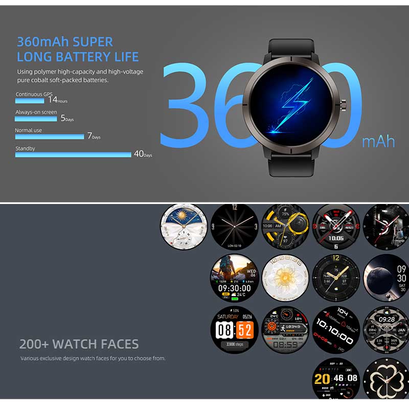 2026 GPS Smart Watch AMOLED 1. - Smartwatch Face ulasan dan harga