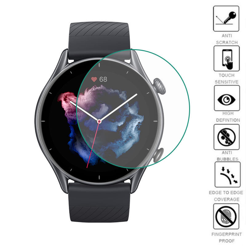 5pcs TPU Soft Protective Film  - Amazfit Smartwatch Accessories ulasan dan harga