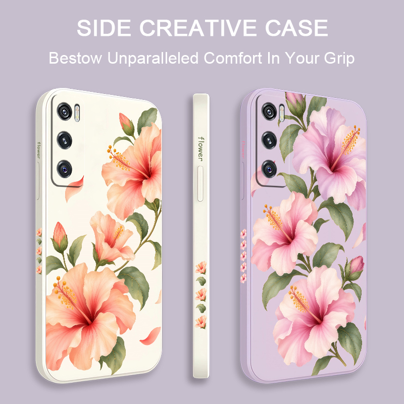 Two Pink Lilies Pattern Case F - Vivo V40 ulasan dan harga