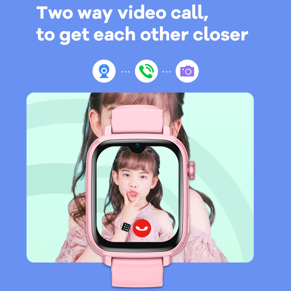 4G Smart Watch Kids Video Call - Smartwatch Touch ulasan dan harga