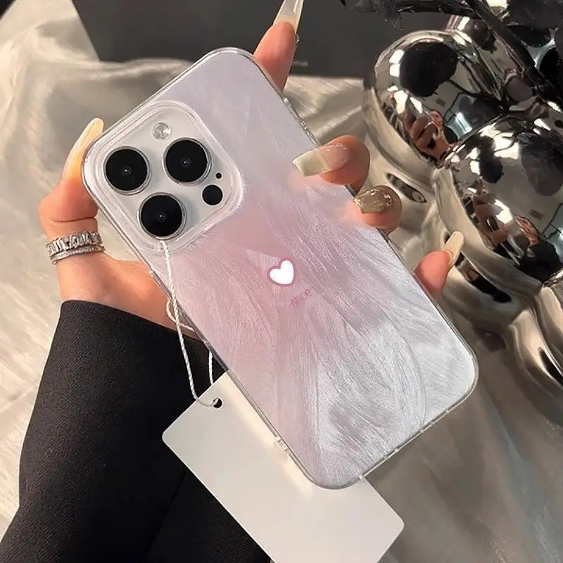 Simple Gradient Pink Heart Cas - Samsung Galaxy A55 ulasan dan harga