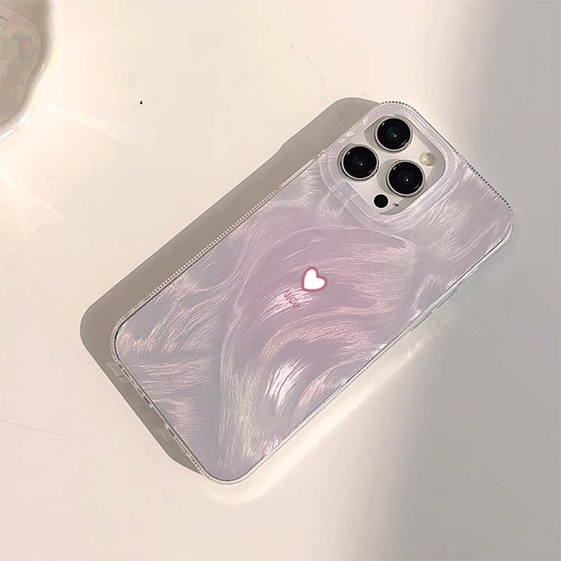 Simple Gradient Pink Heart Cas - Samsung Galaxy A55 ulasan dan harga