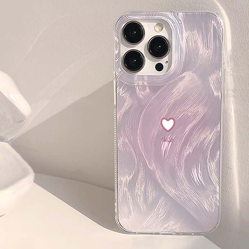 Simple Gradient Pink Heart Cas - Samsung Galaxy A55 ulasan dan harga