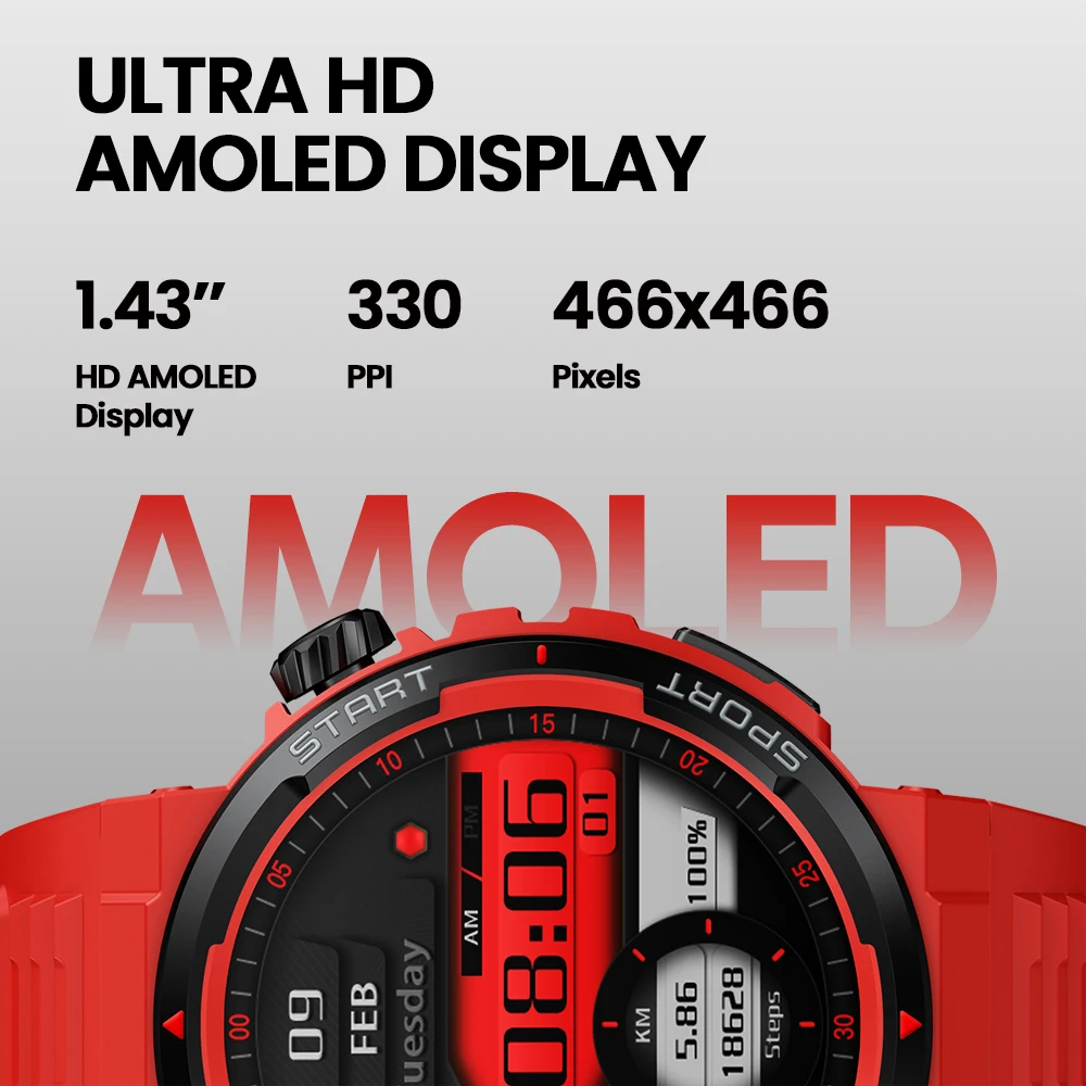 New Zeblaze Ares 3 Plus 1.43'' - Smartwatch Face ulasan dan harga