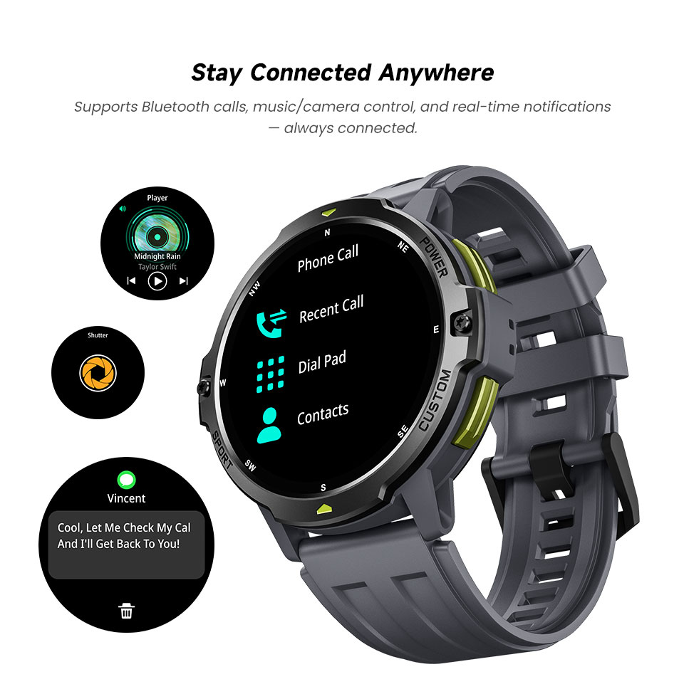 2026 NEW GPS Smart Watch 1.46' - Smartwatch X ulasan dan harga
