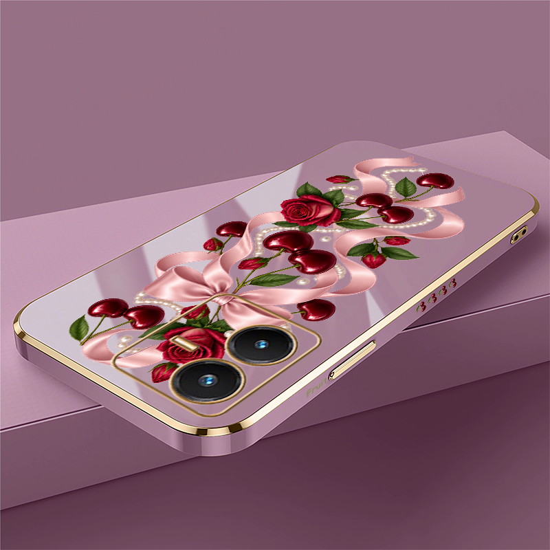 Bow Cherry Case For Vivo Y28 S - Vivo Y28 ulasan dan harga