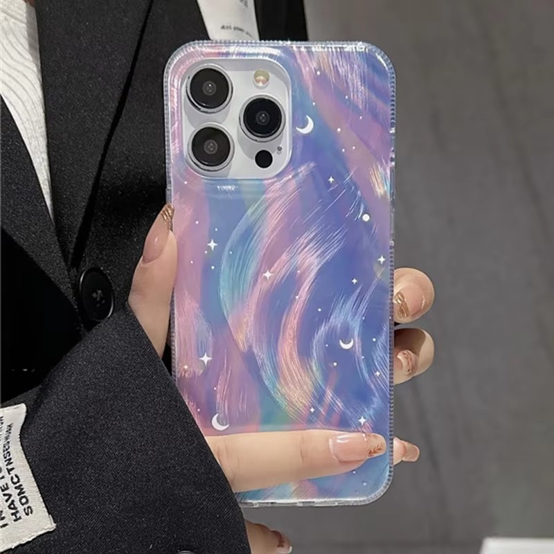 Fashion Glitter Starry Gradien - Samsung Galaxy A55 ulasan dan harga