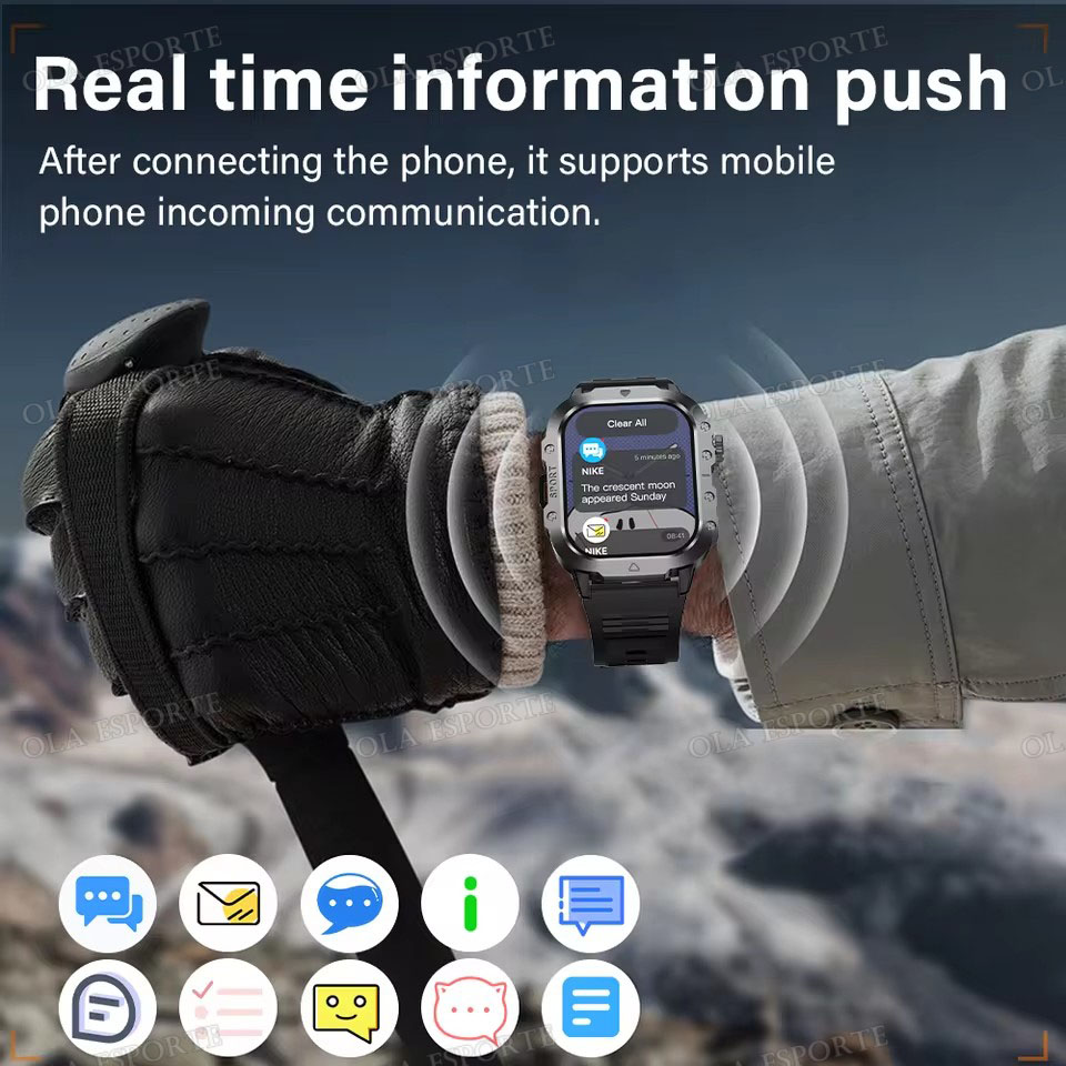 2026 New Military Grade Smart  - Smartwatch X12 ulasan dan harga