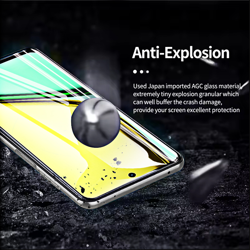 2/4PCS Front Tempered Glass fo - Realme C67 ulasan dan harga